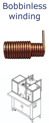 Bobbin less winding